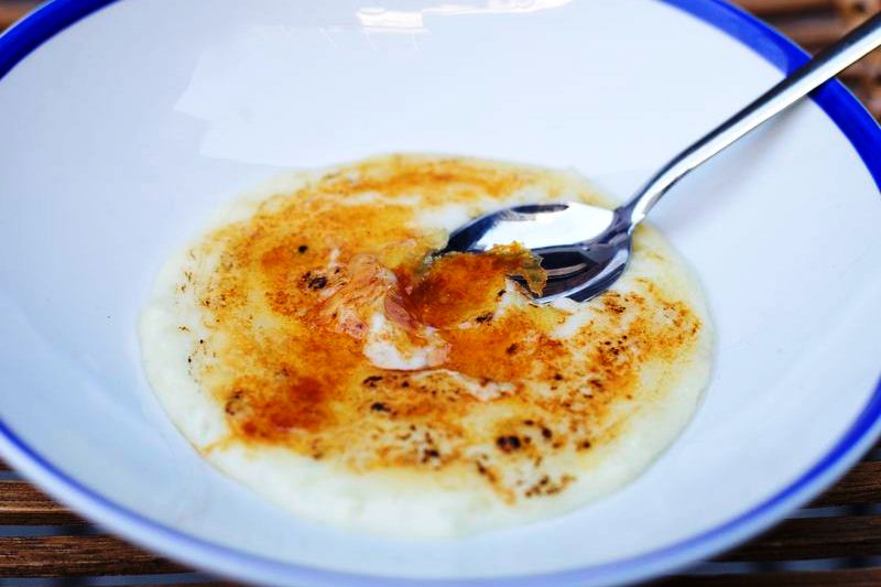 Arroz con leche (Restaurante Lando)